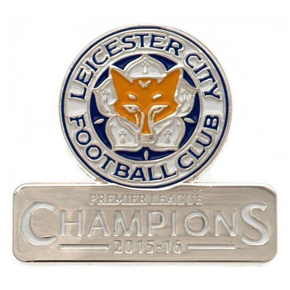 Leicester City FC Champions Badge / Multi Colored - Picture 1 of 2